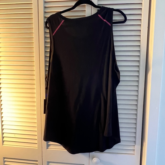 SOLD! DISNEY LILO & STITCH ACTIVE TANK - PERFORMANCE COTTON NOT TODAY BLACK - Picture 9 of 10